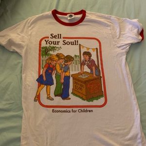 Wicked Clothes “Sell Your Soul” Ringer Tee